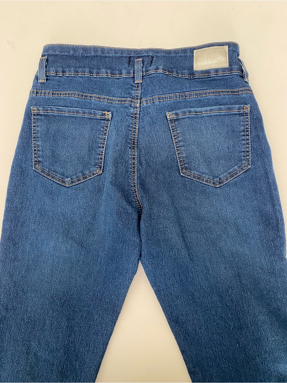 VINTAGE JLO by Jennifer Lopez Y2K Flare Jeans Size 9 Early 2000s - Picture 5 of 6